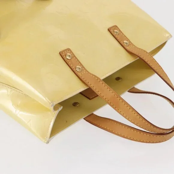 LOUIS VUITTON Monogram Vernis Reade PM Hand Bag Perle M91336 LV Auth ep12257 - Picture 7 of 16